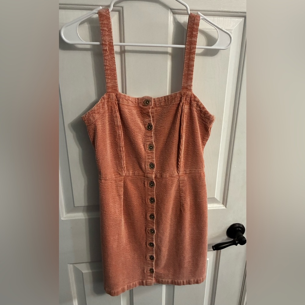 O'Neill Peach Ribbed Dress - Picture 3 of 10